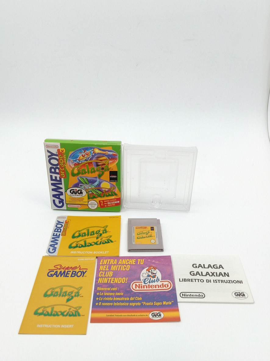 Galaga & Galaxian Game Boy