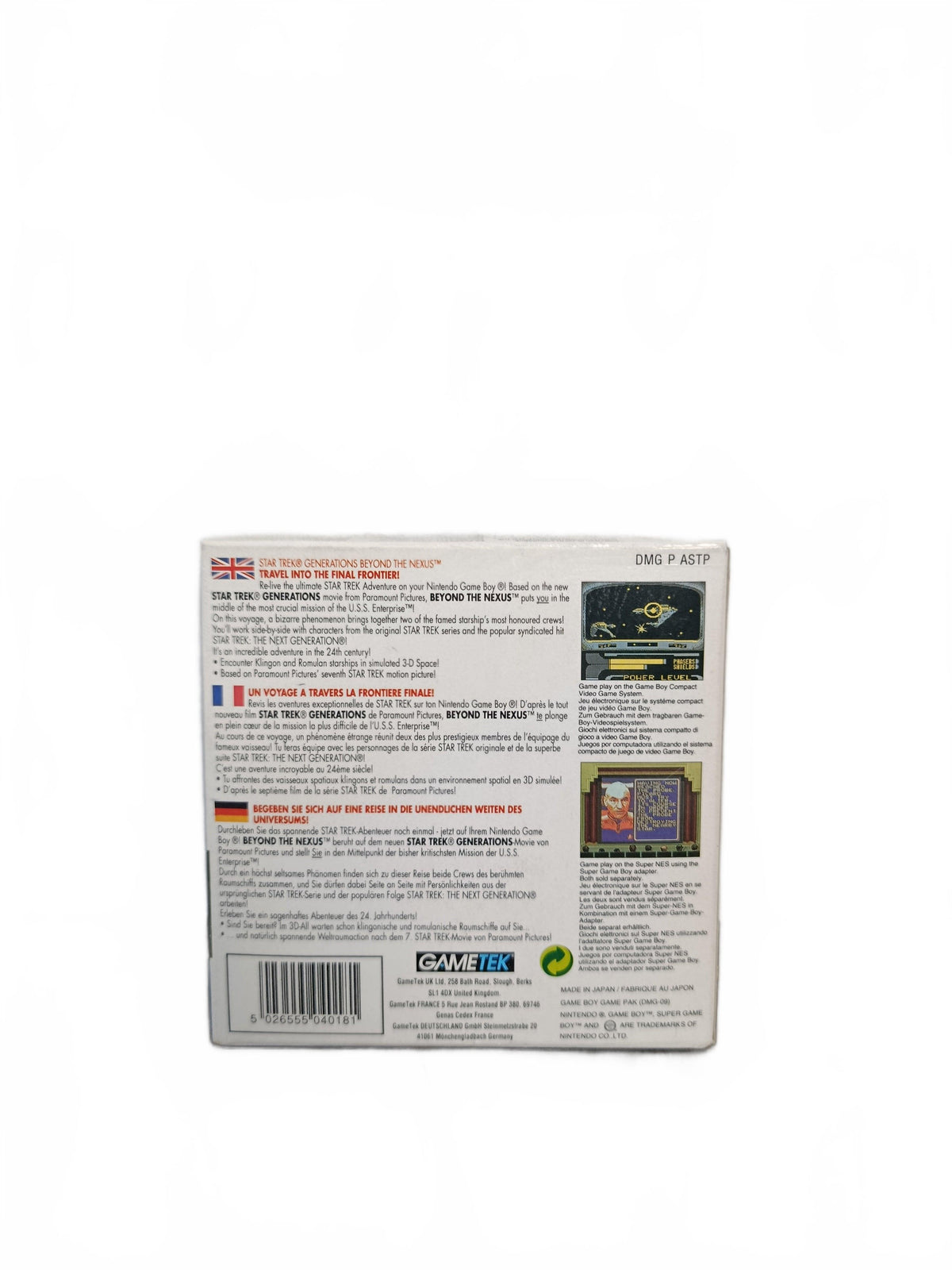 Star Trek: Generations – Beyond the Nexus Game Boy