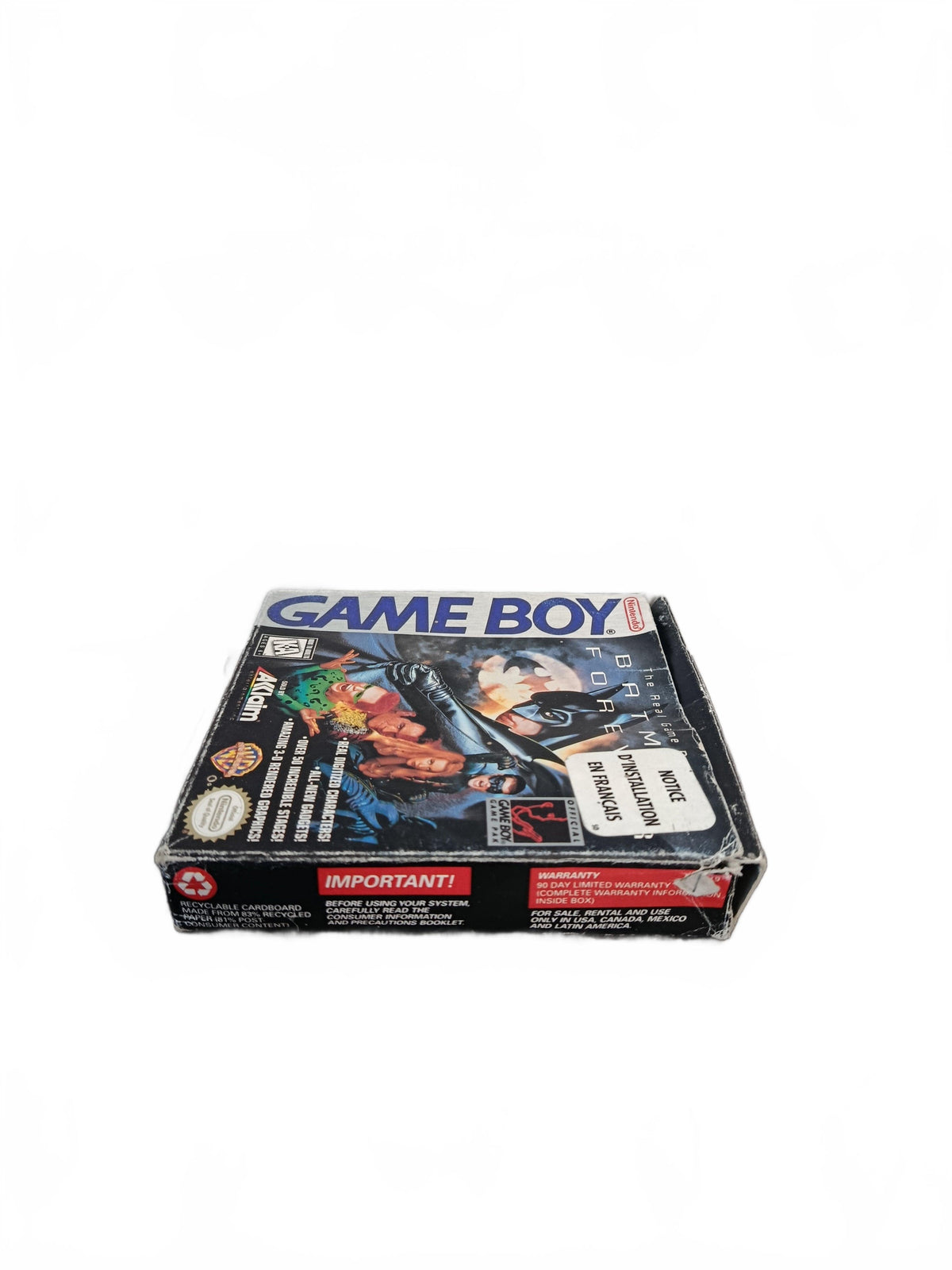 Batman Forever Game Boy
