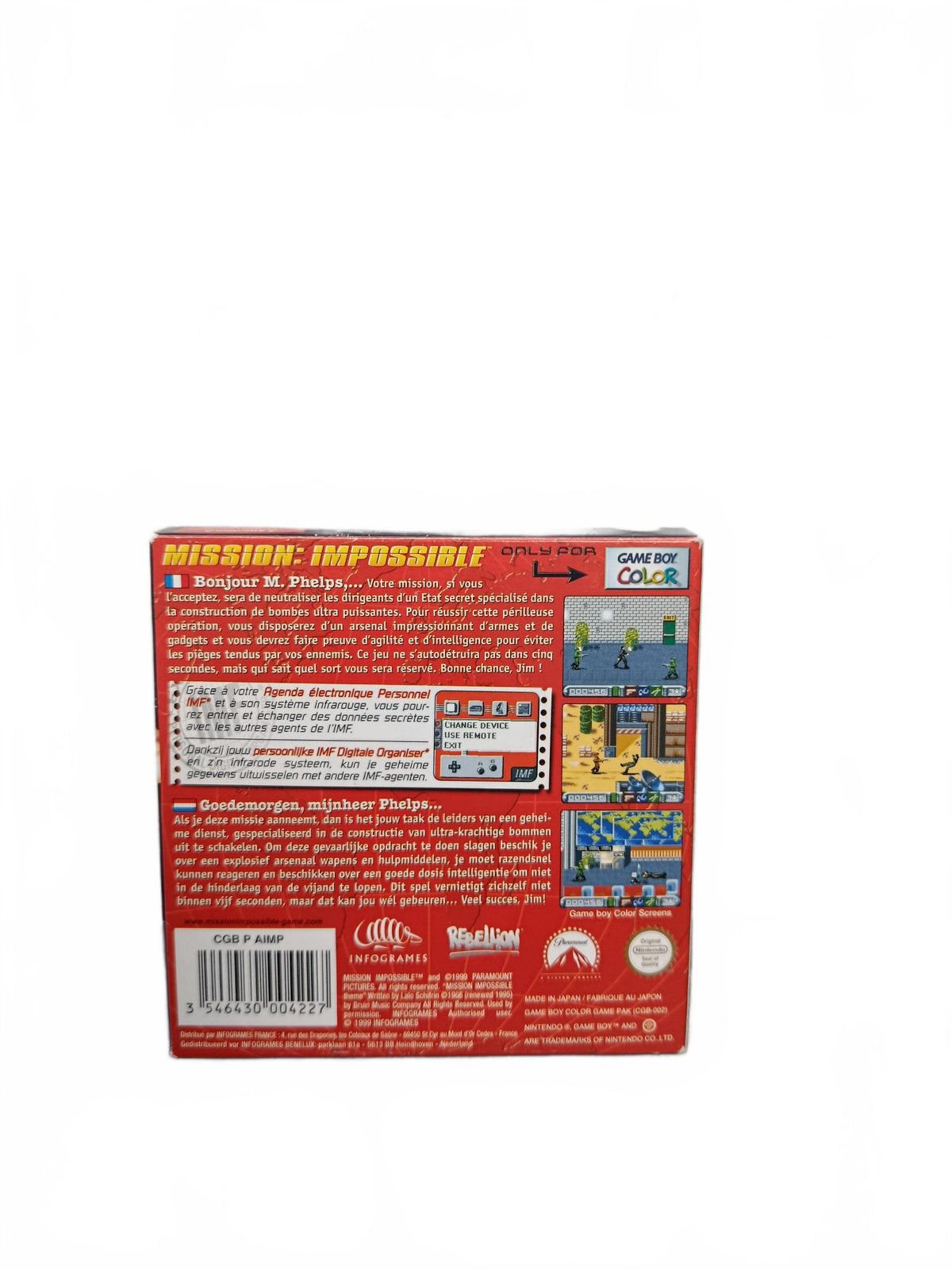 Mission: Impossible Game Boy Color