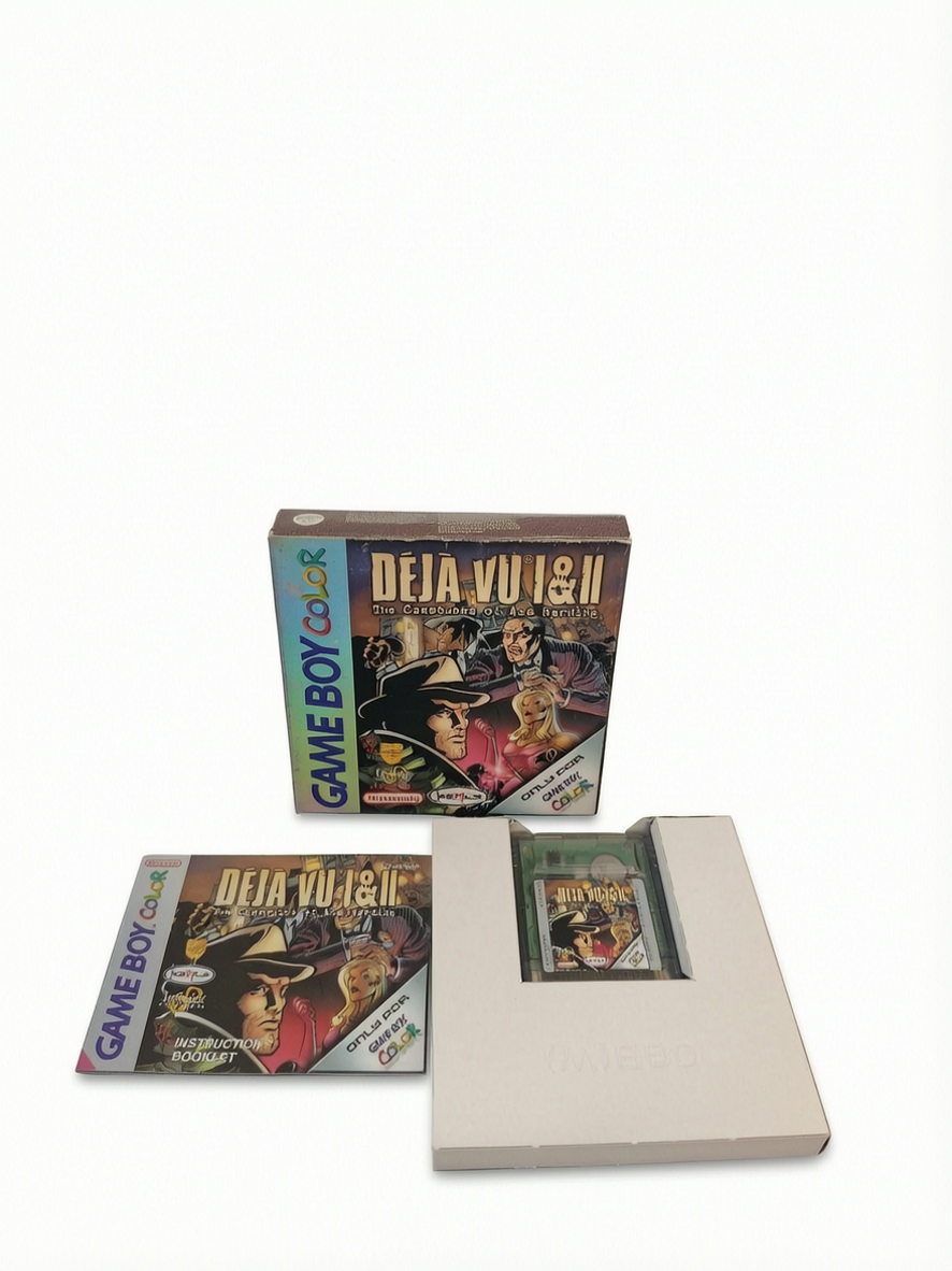 Déjà Vu I & II: The Casebooks of Ace Harding Game Boy Color