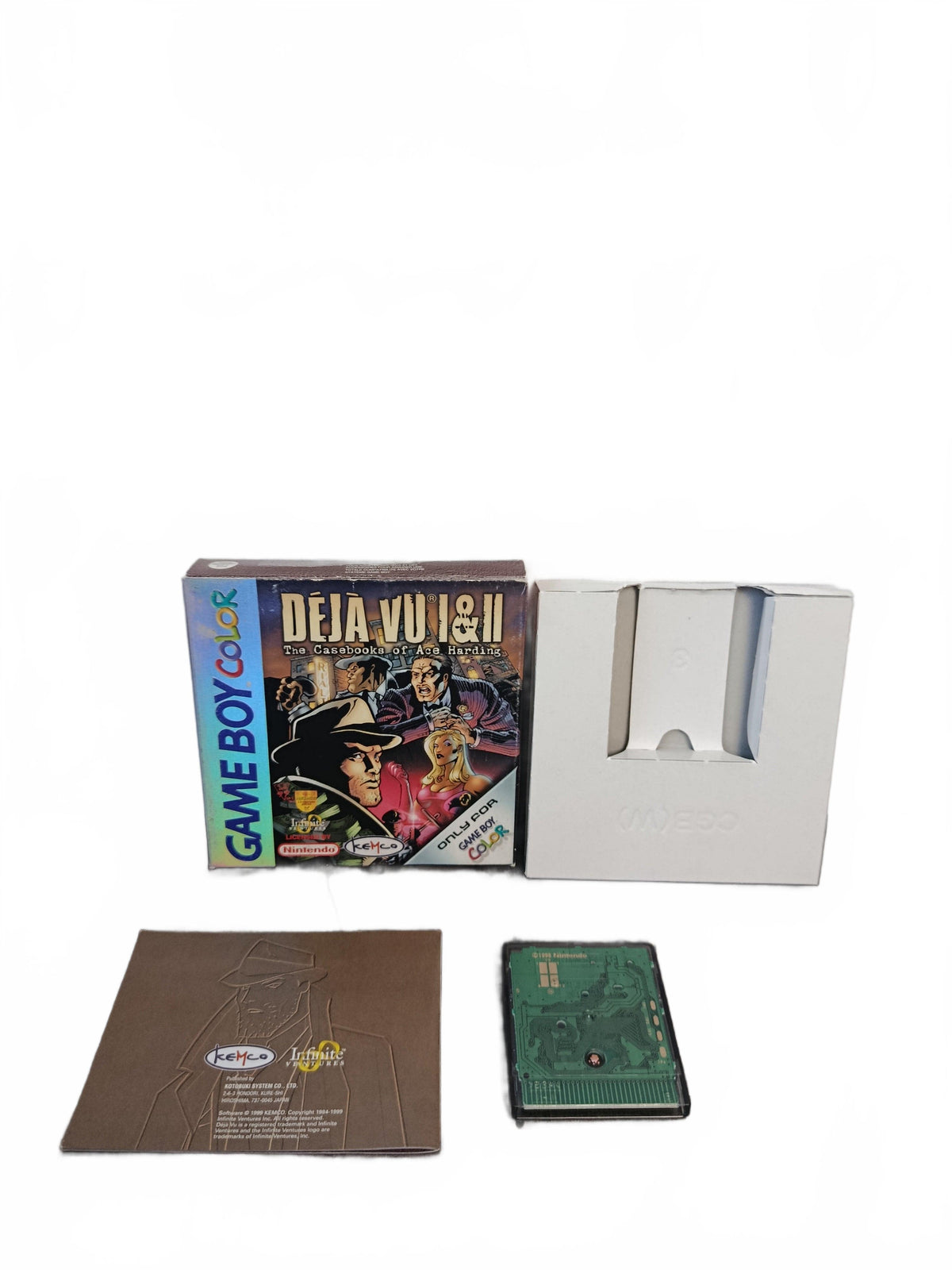 Déjà Vu I & II: The Casebooks of Ace Harding Game Boy Color