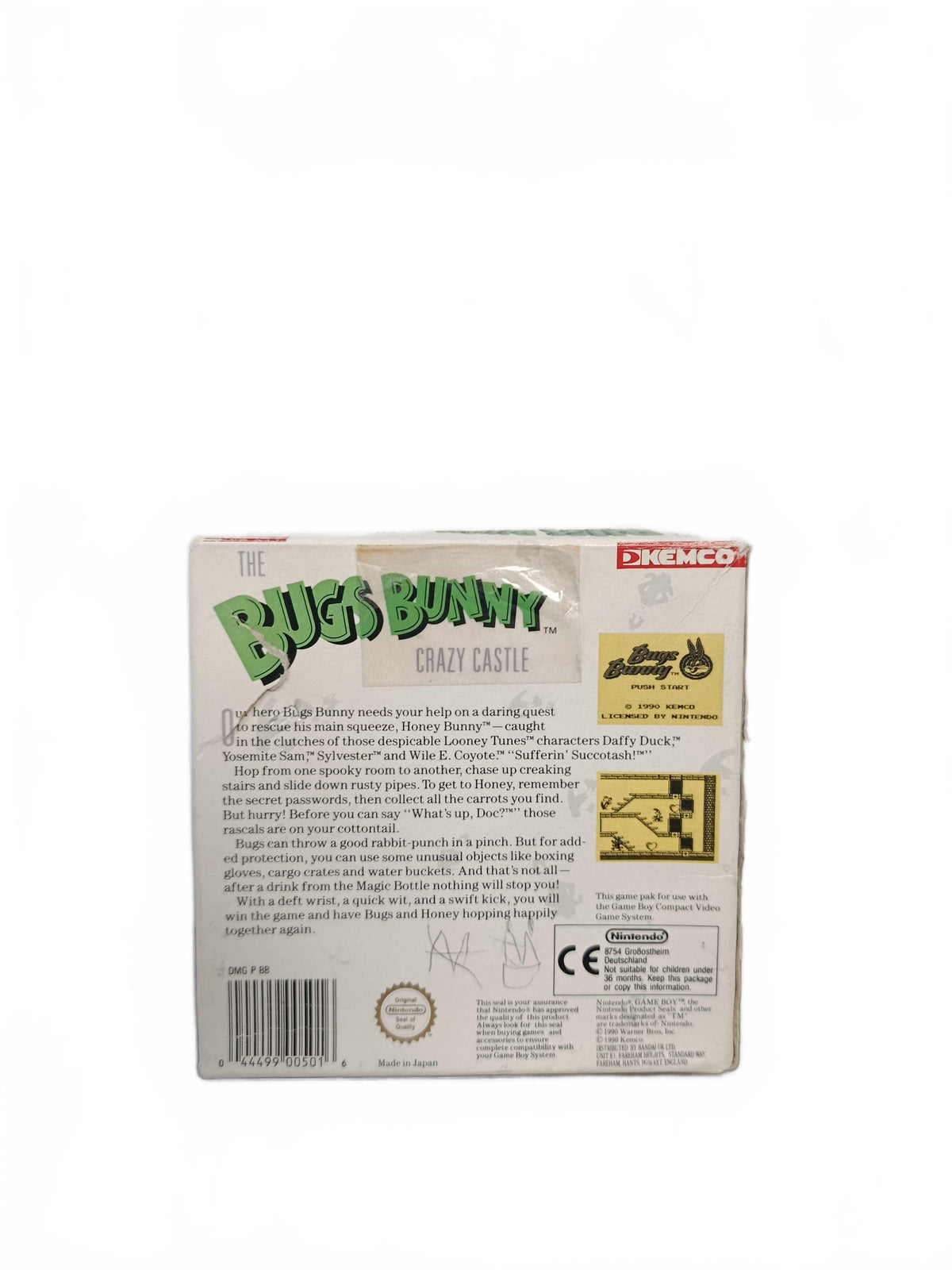The Bugs Bunny Crazy Castle Game Boy