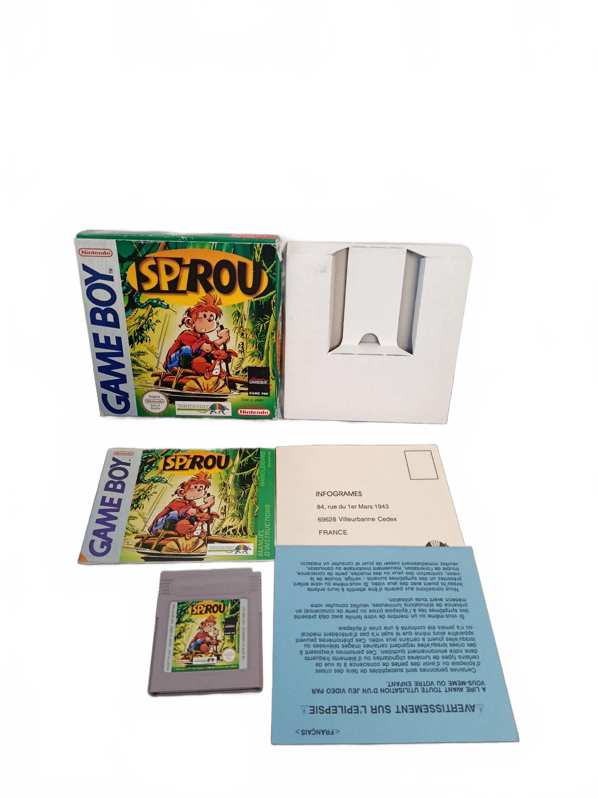 Spirou Game Boy