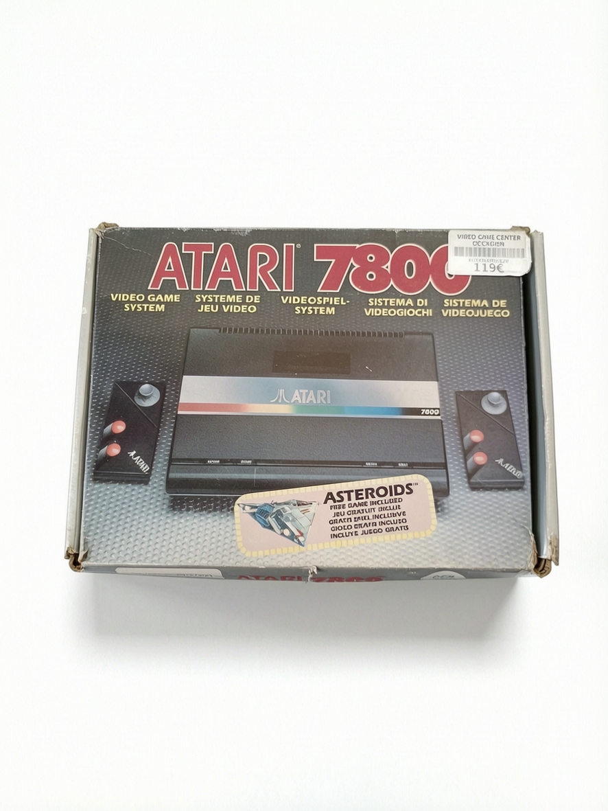 Console Atari 7800 en boite
