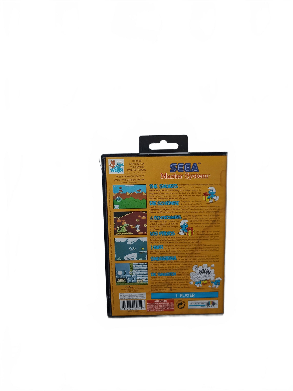 Les Schtroumpfs Master System