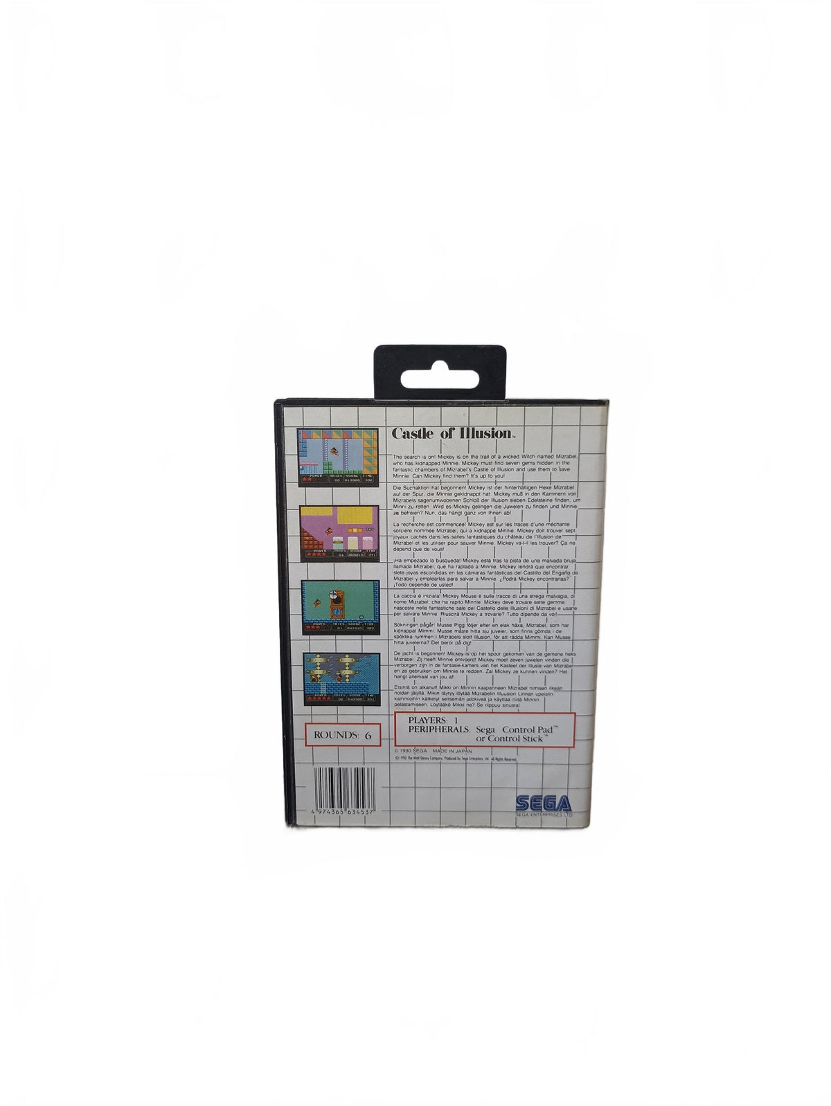 Castle Of Illusion Master System