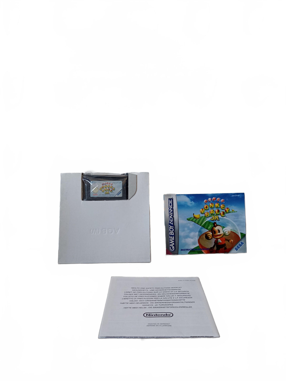 Super Monkey Ball JR Game Boy Advance (GBA) complet en boite