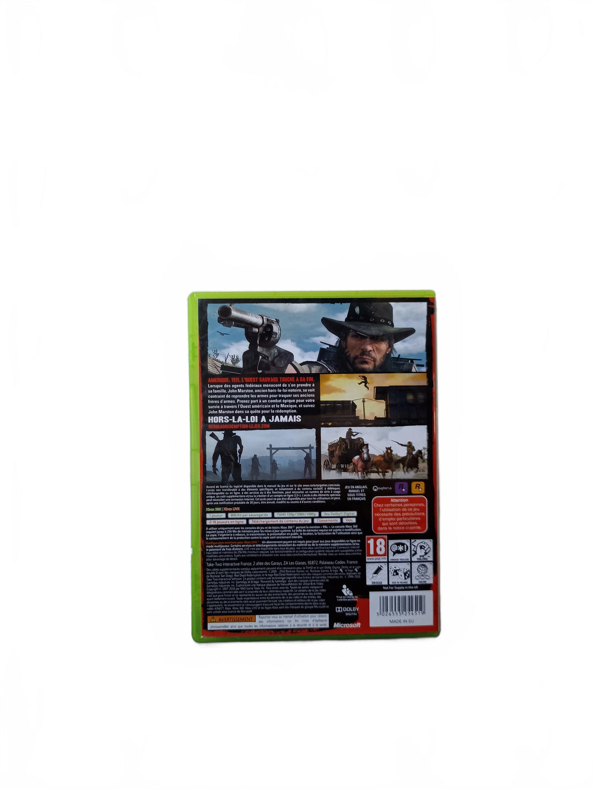 Red Dead Redemption Xbox 360 Complet Version Française