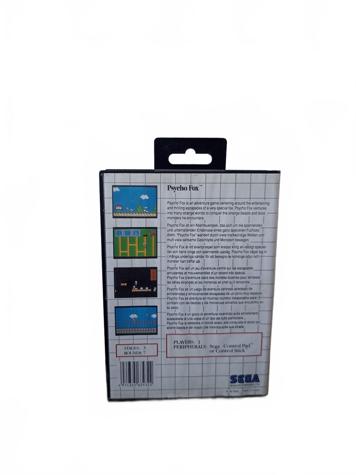 Psycho Fox Master System