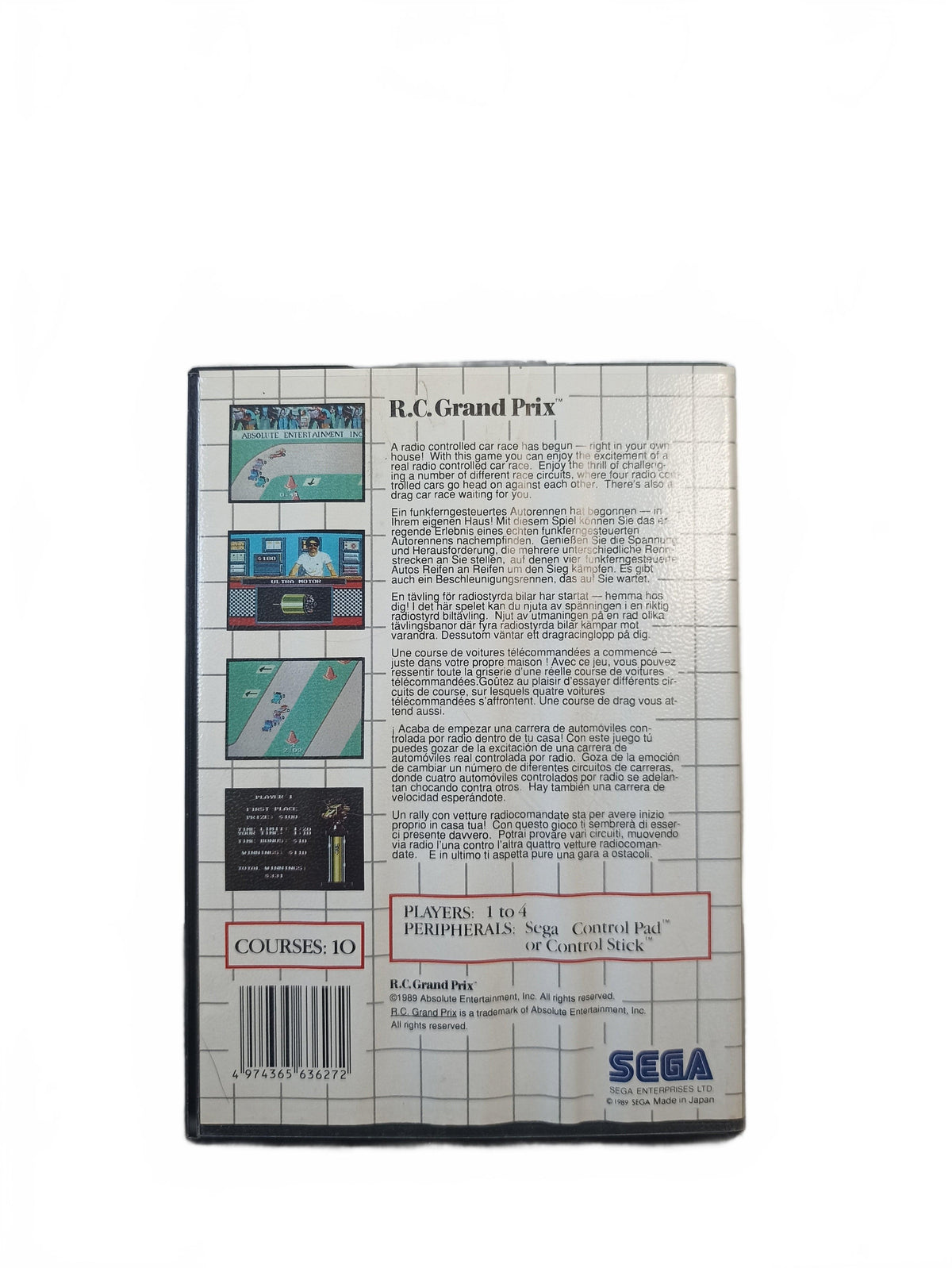R.C. Grand Prix Master System