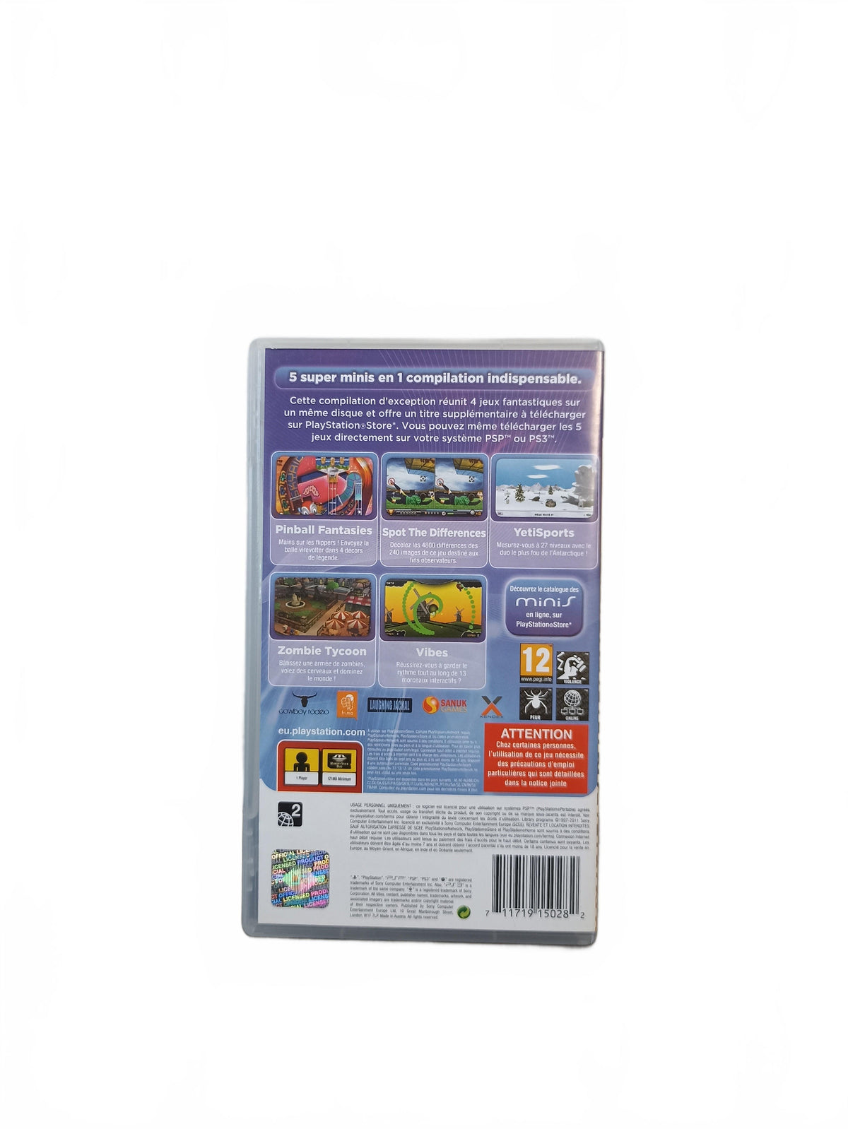 Mega Minis Volume 1 PSP