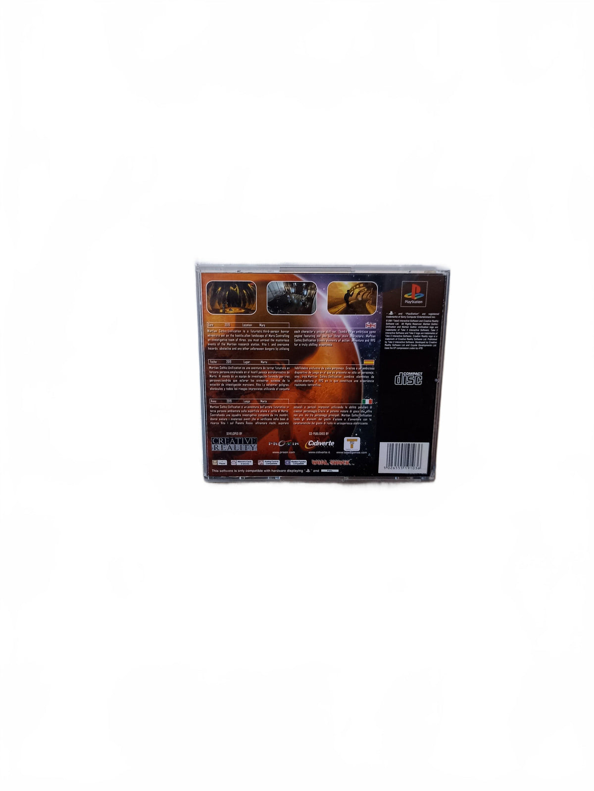 Martians Gothic playstation 1 (PS1) Seconde Vie