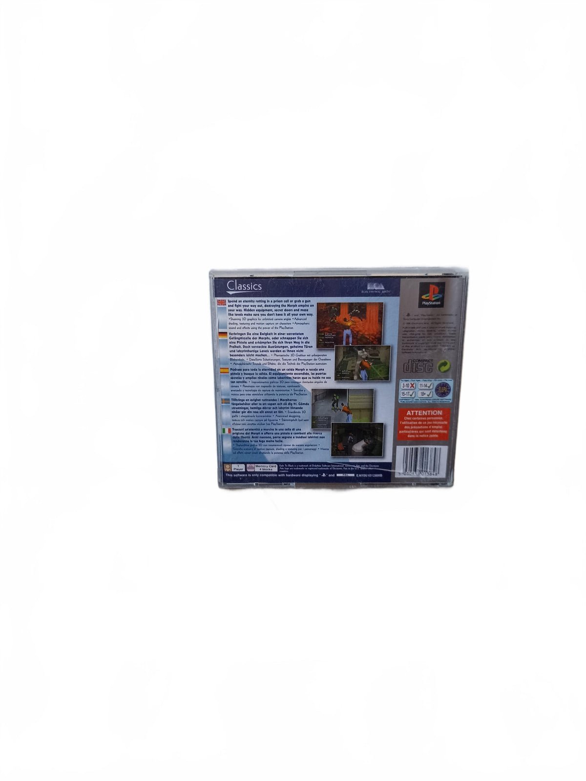 Fade To Black playstation 1 (PS1) Seconde Vie