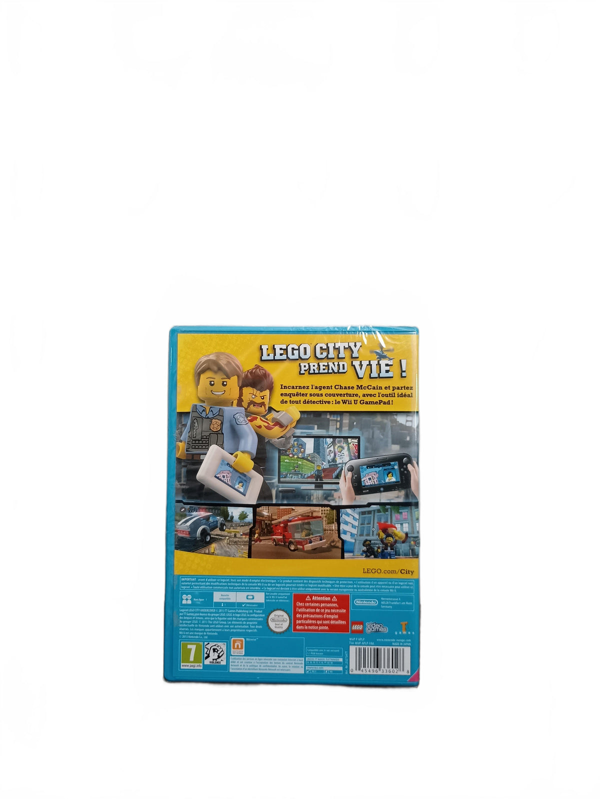 LEGO City Undercover - Wii U - Nintendo Selects - Sous Blister