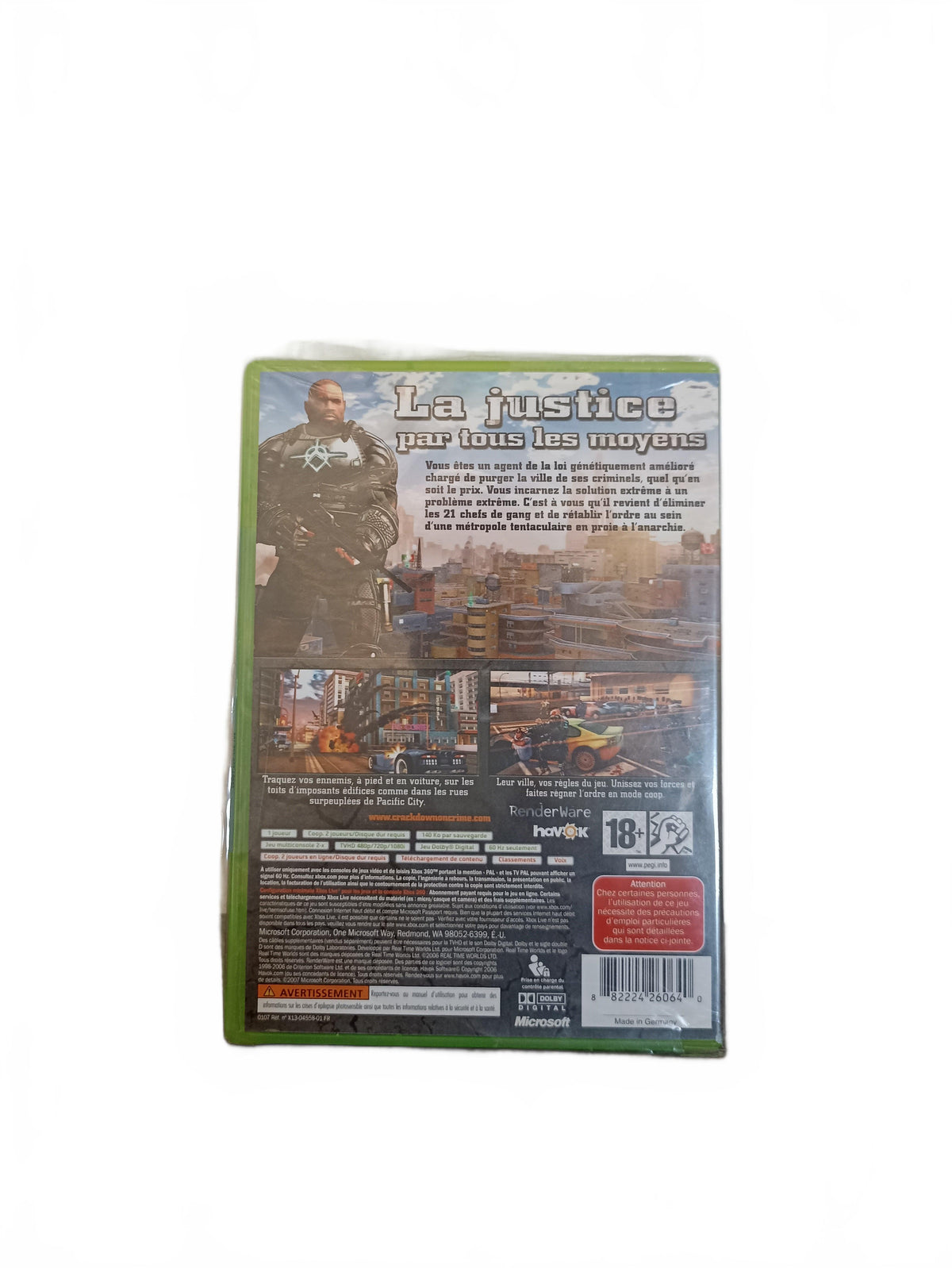 Crackdown – Xbox 360 Blister