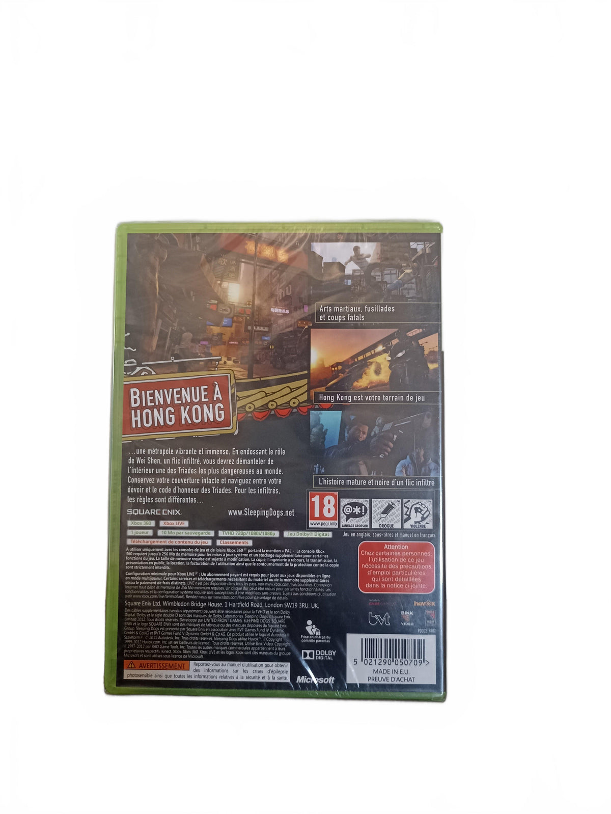 Sleeping Dogs – Xbox 360 Neuf Blister