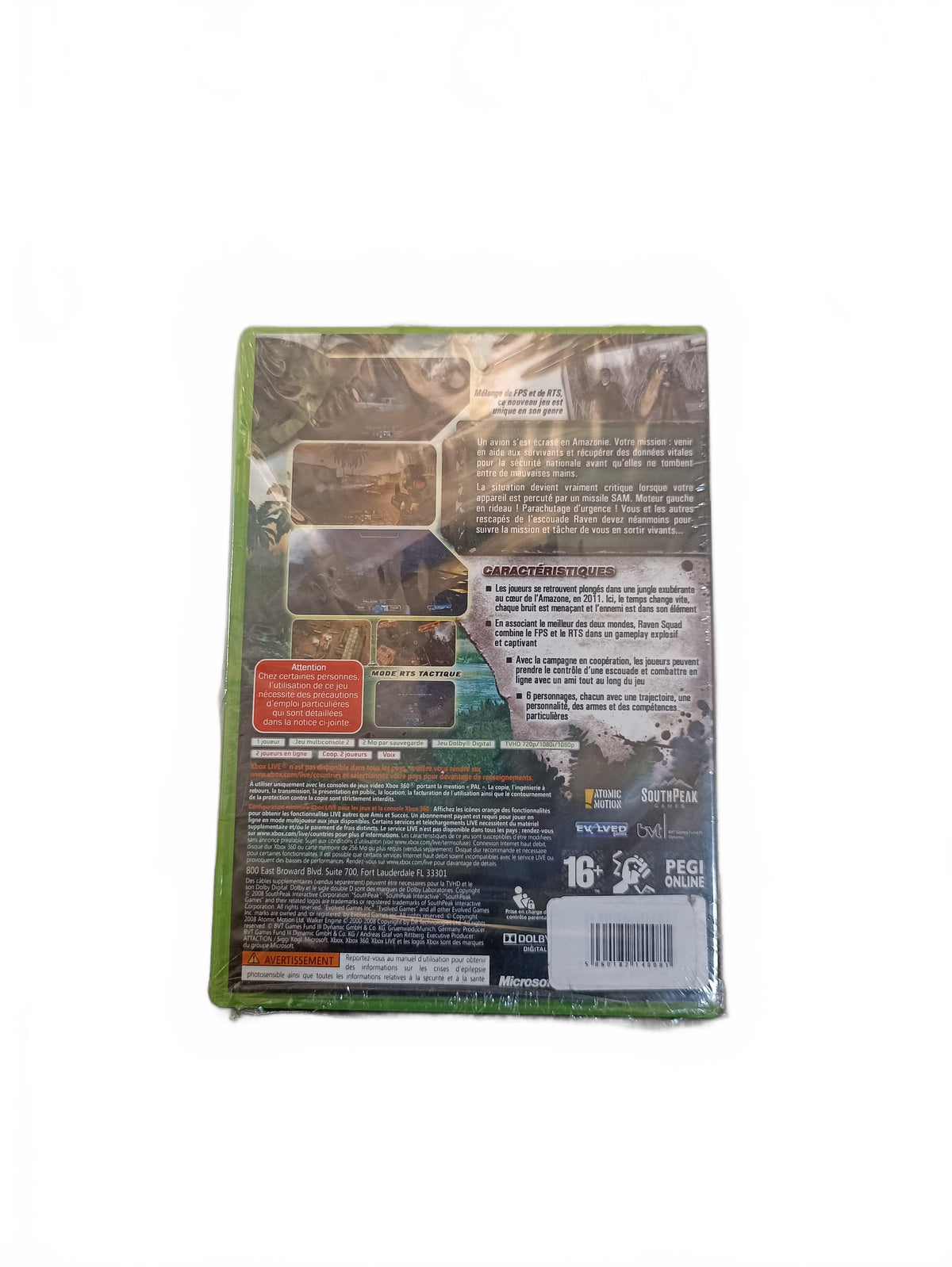 Raven Squad Xbox 360 Reblister