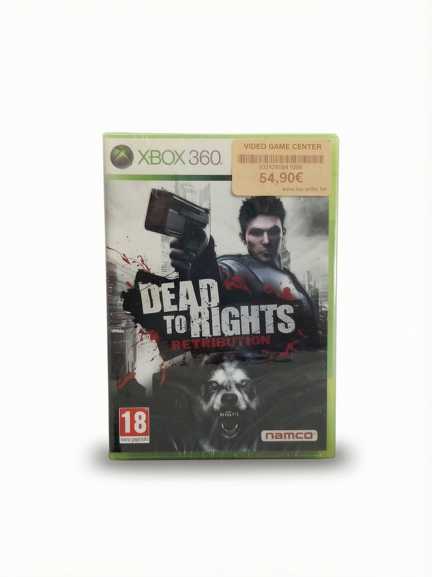 Dead To Rights Retribution Xbox 360 Blister