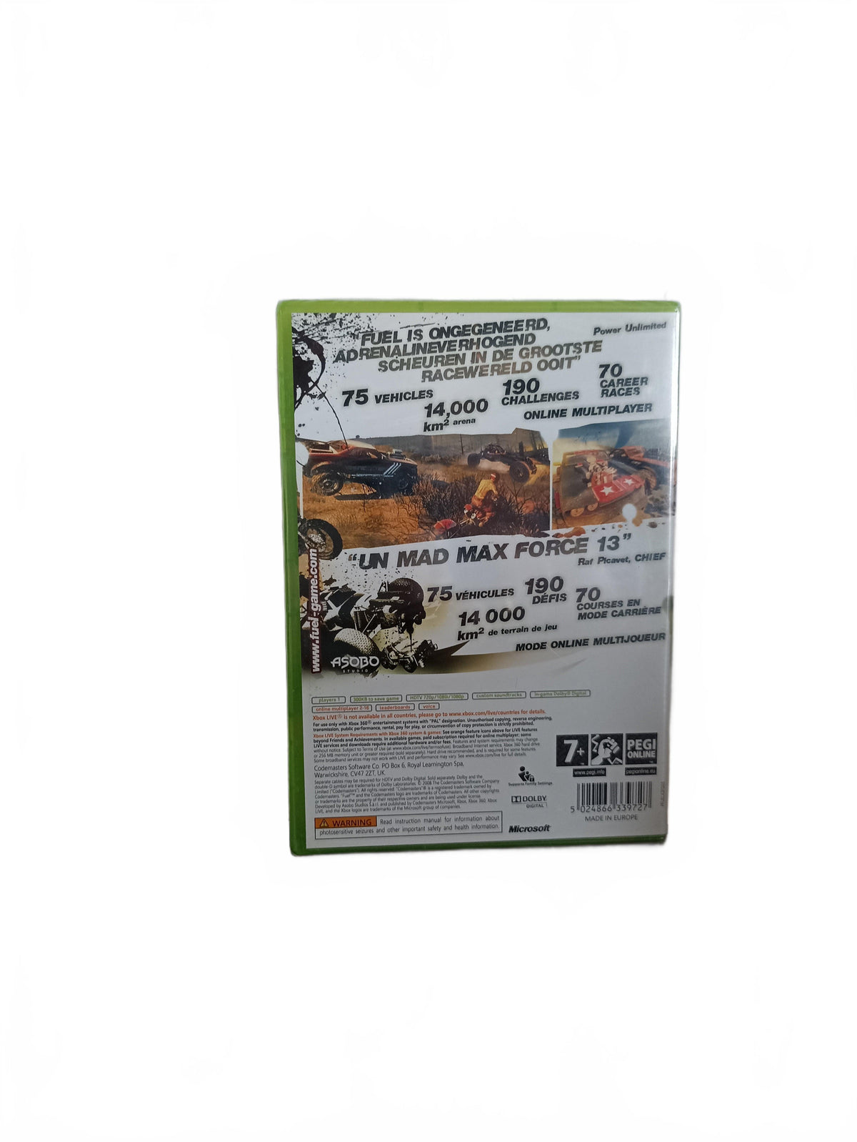 Fuel Xbox 360 Blister