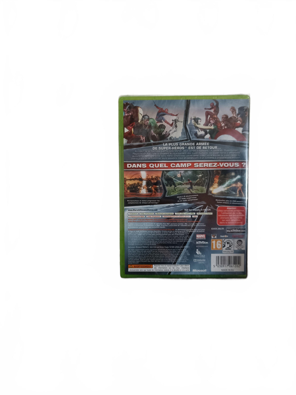 Marvel Ultimate Alliance 2 Xbox 360 Blister