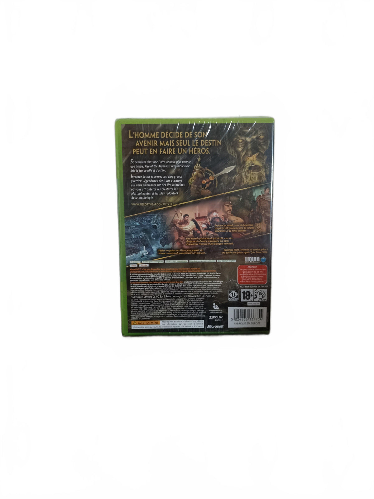 Rise of the Argonauts Xbox 360 Blister
