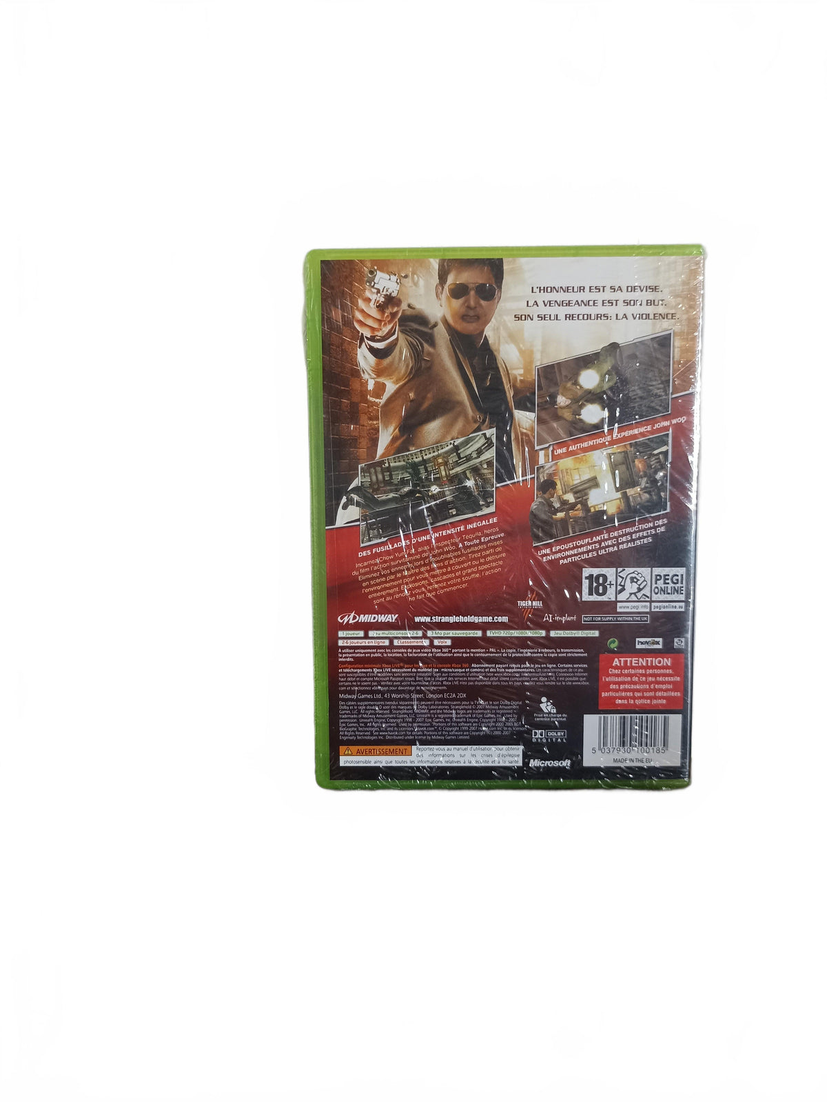 Stranglehold Xbox 360 Reblister