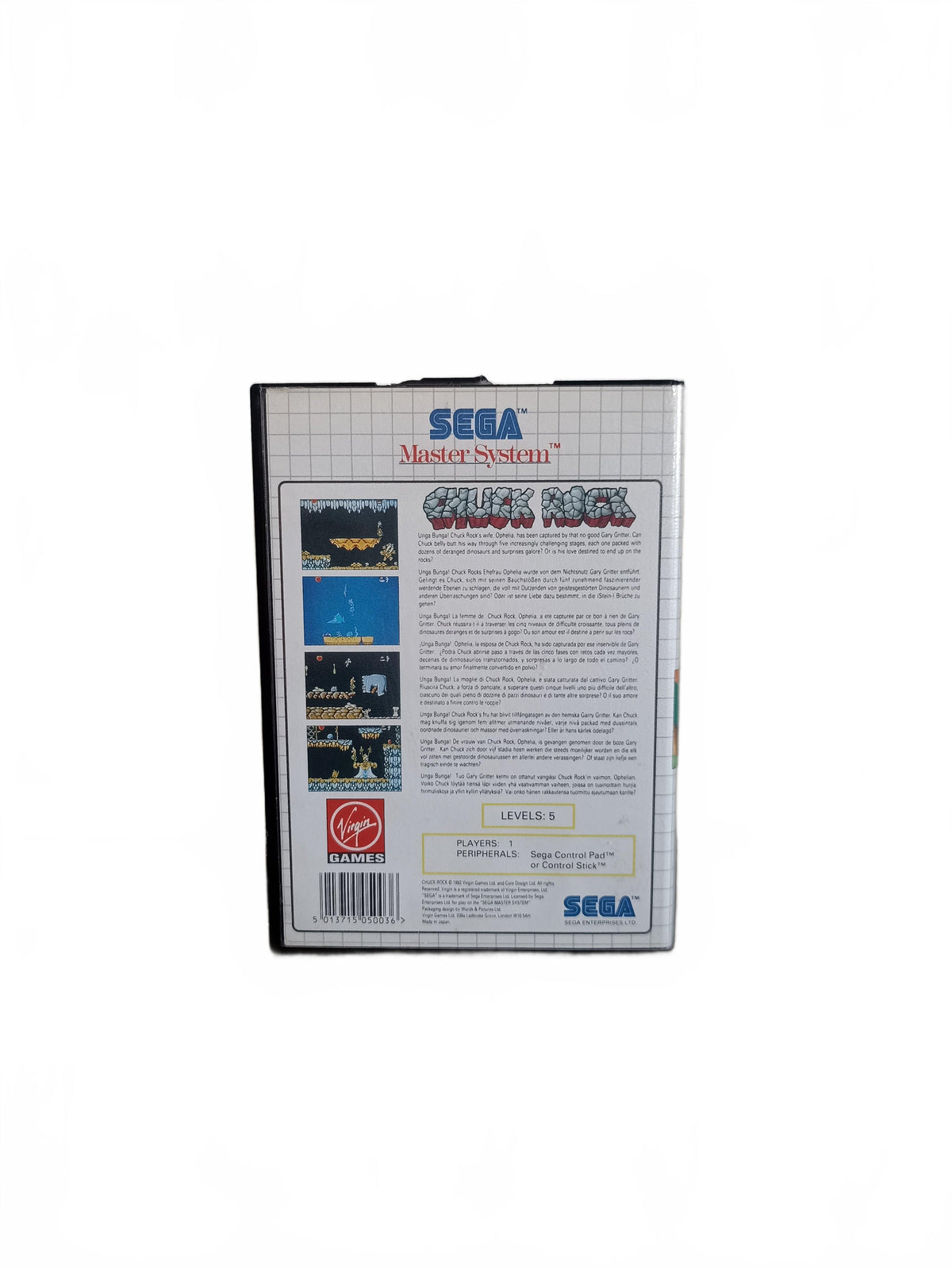 Chuck Rock Master System