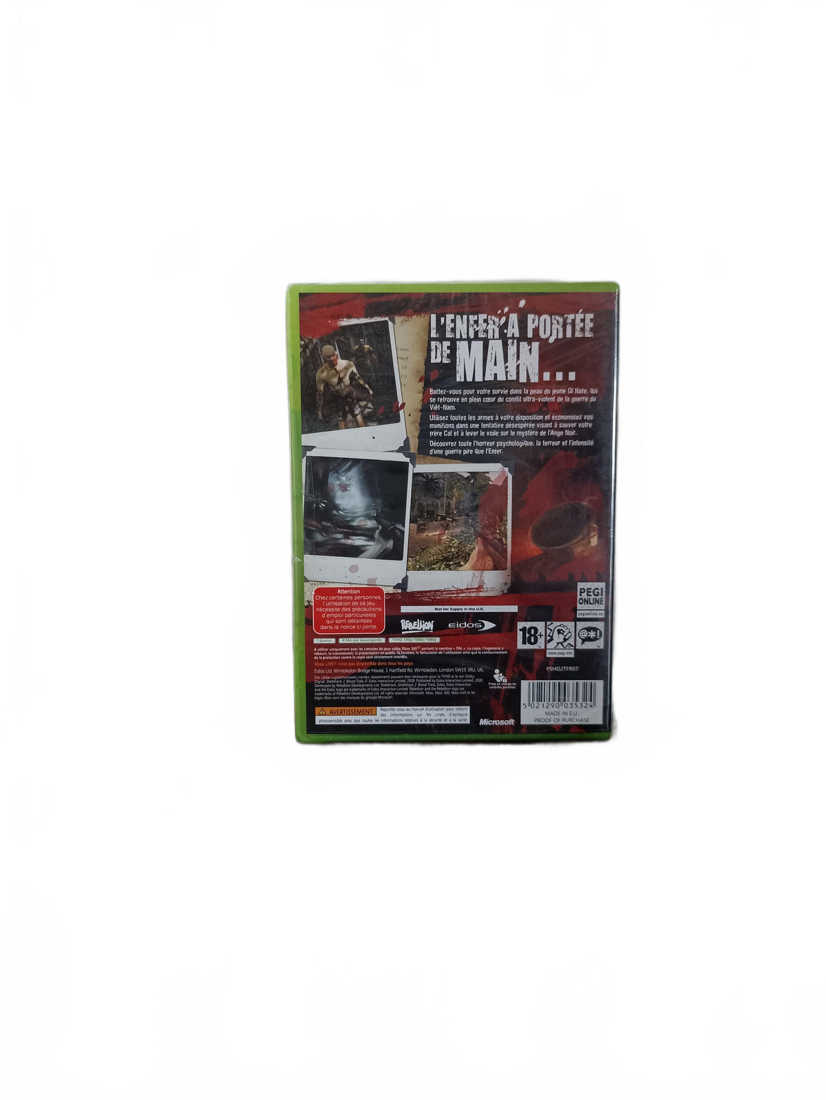 Shellshock 2 Xbox 360 Blister