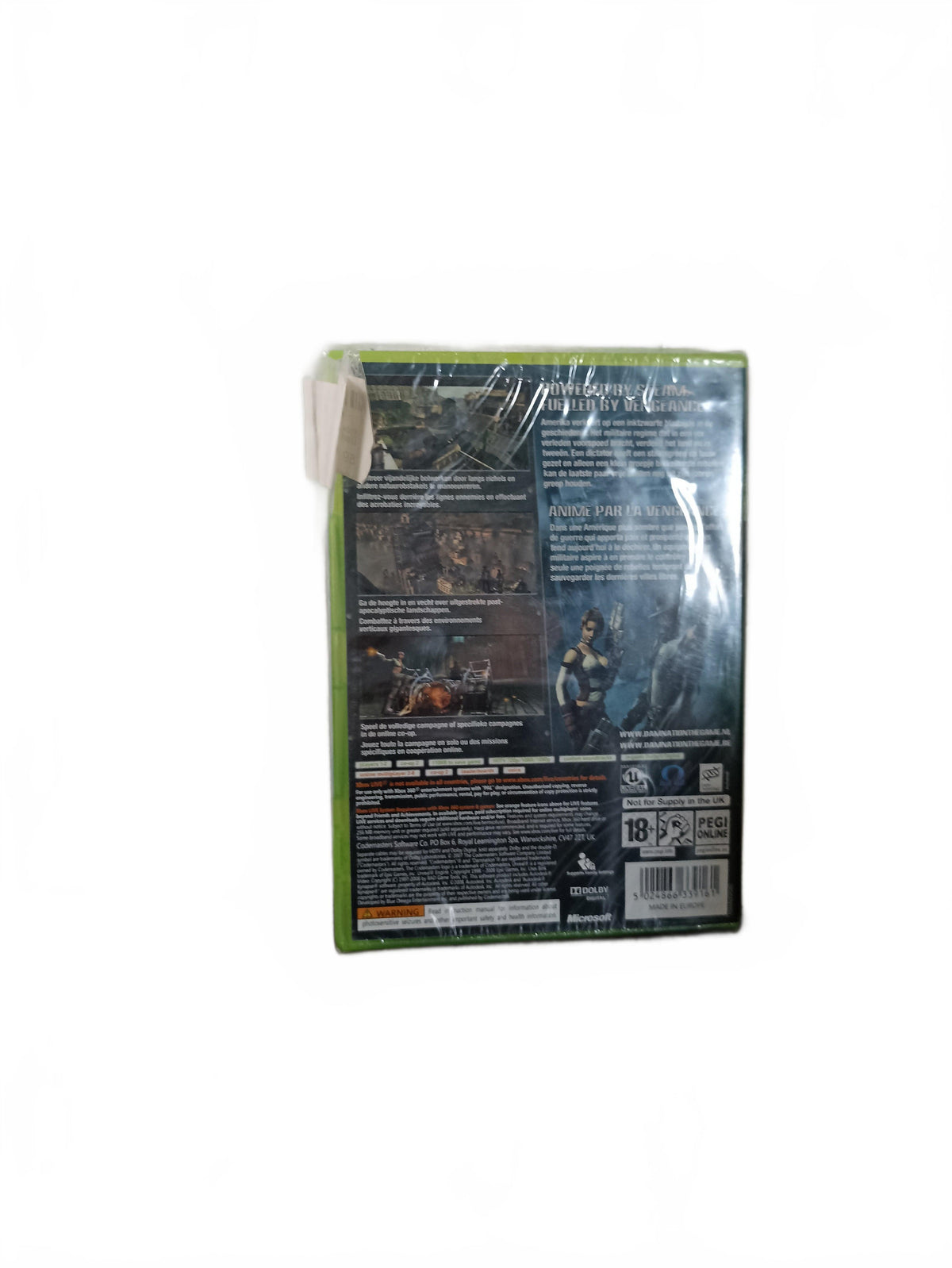 Damnation Xbox 360 Blister