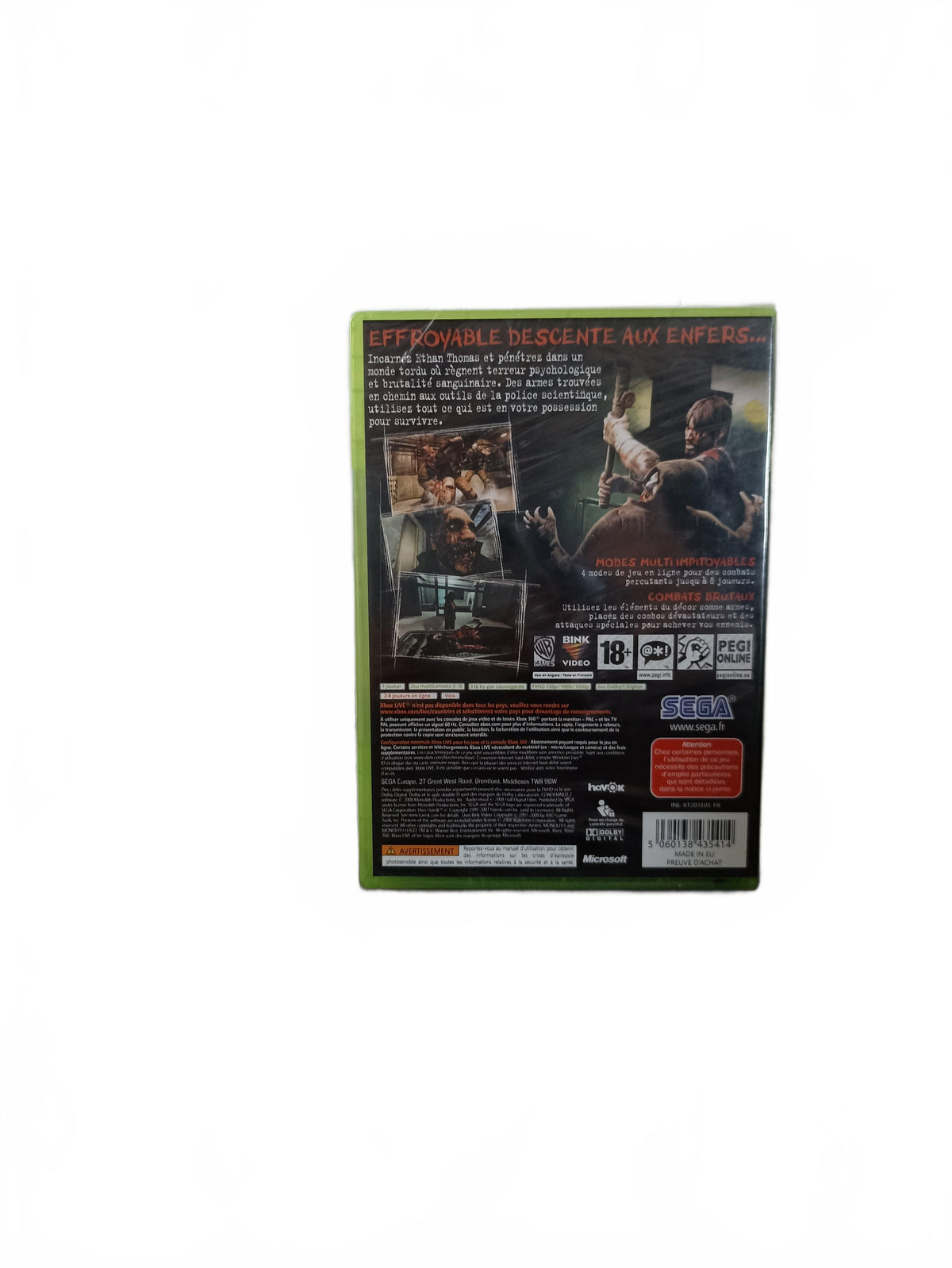 Condemned 2 Xbox 360 Blister