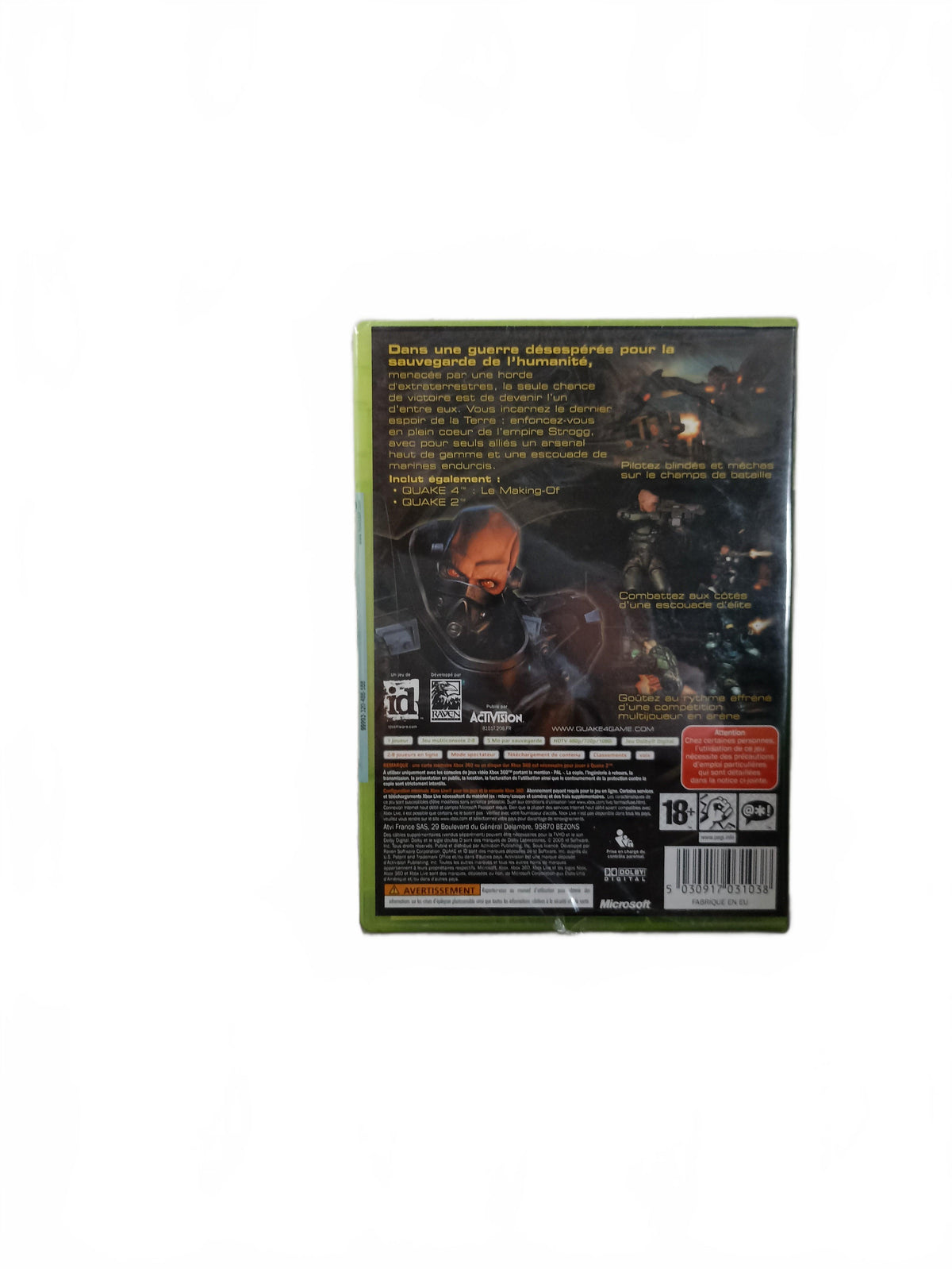 Quake 4 Xbox 360 Blister