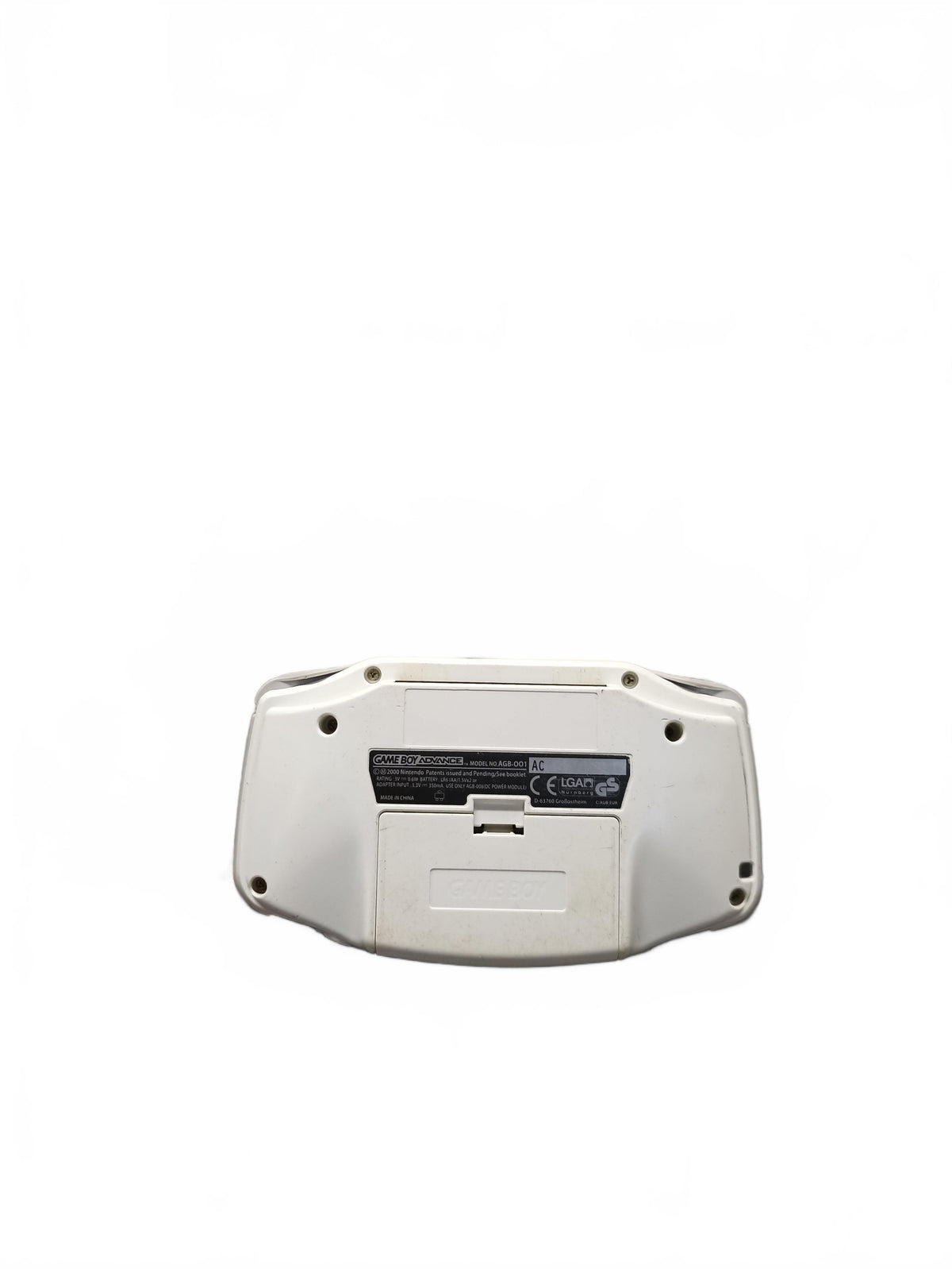Game Boy Advance Blanche