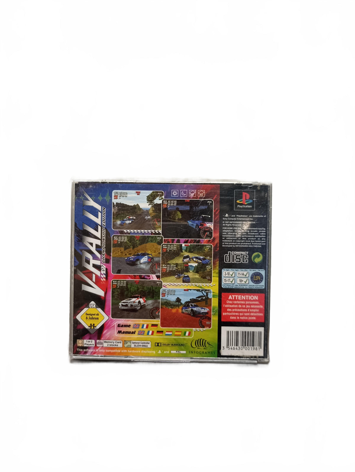 V-Rally: 97 Championship Edition PlayStation 1
