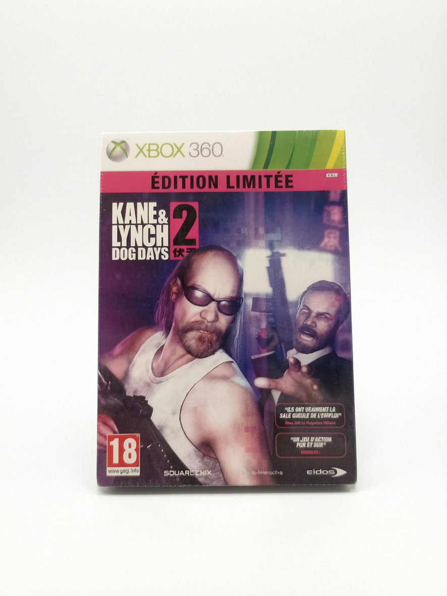Kane & Lynch 2: Dog Days Édition Limitée Xbox 360 Neuf