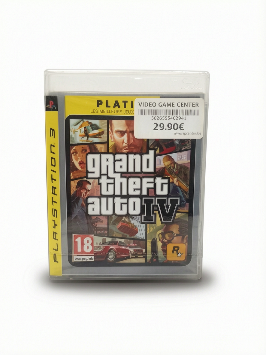 Grand Theft Auto IV Platinum PS3 Blister