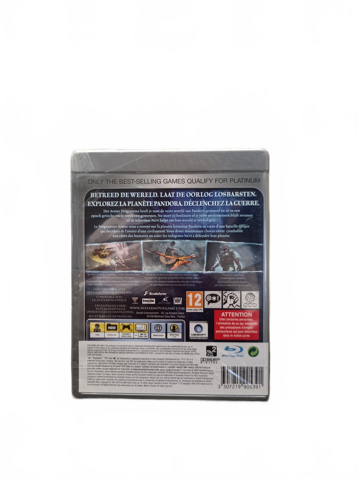 James Cameron’s Avatar: The Game Platinum PS3 Blister