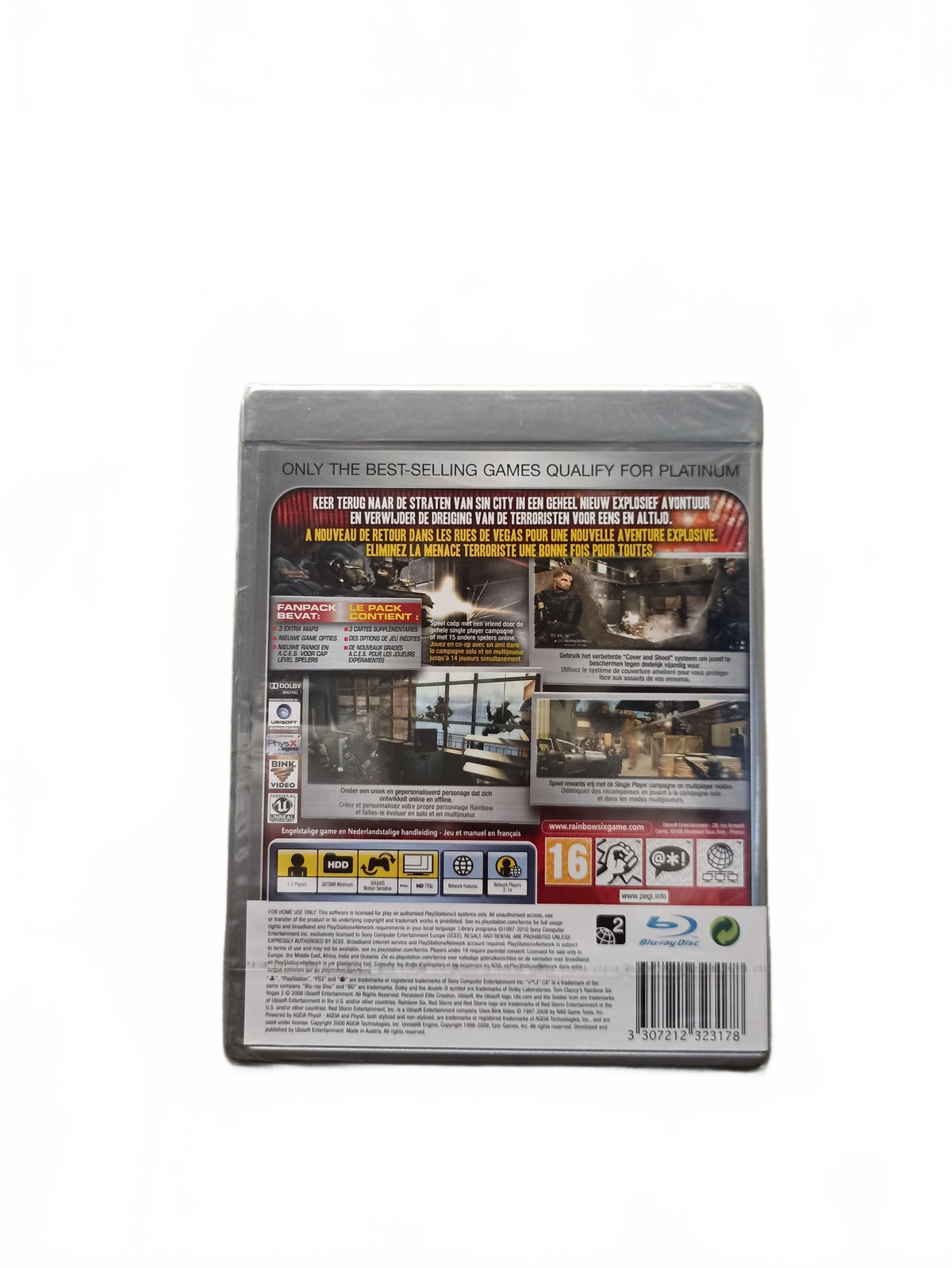 Tom Clancy’s Rainbow Six Vegas 2 Platinum PS3 Blister