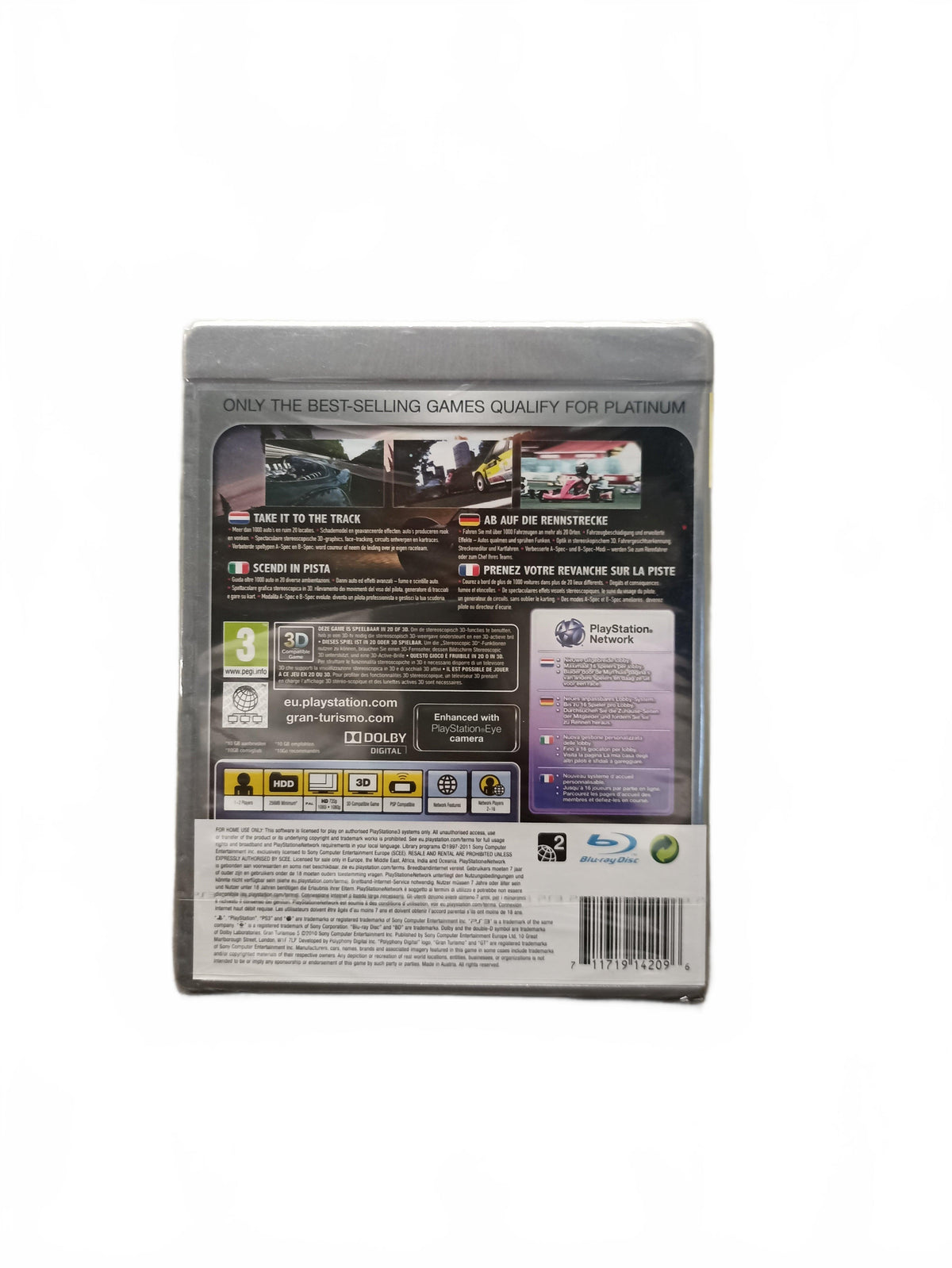 Gran Turismo 5 Platinum PS3 Blister