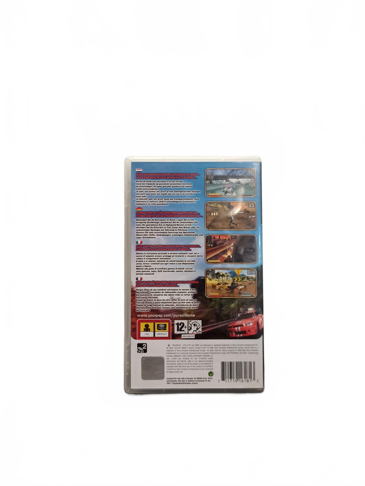 Pursuit force Playstation Portable PSP