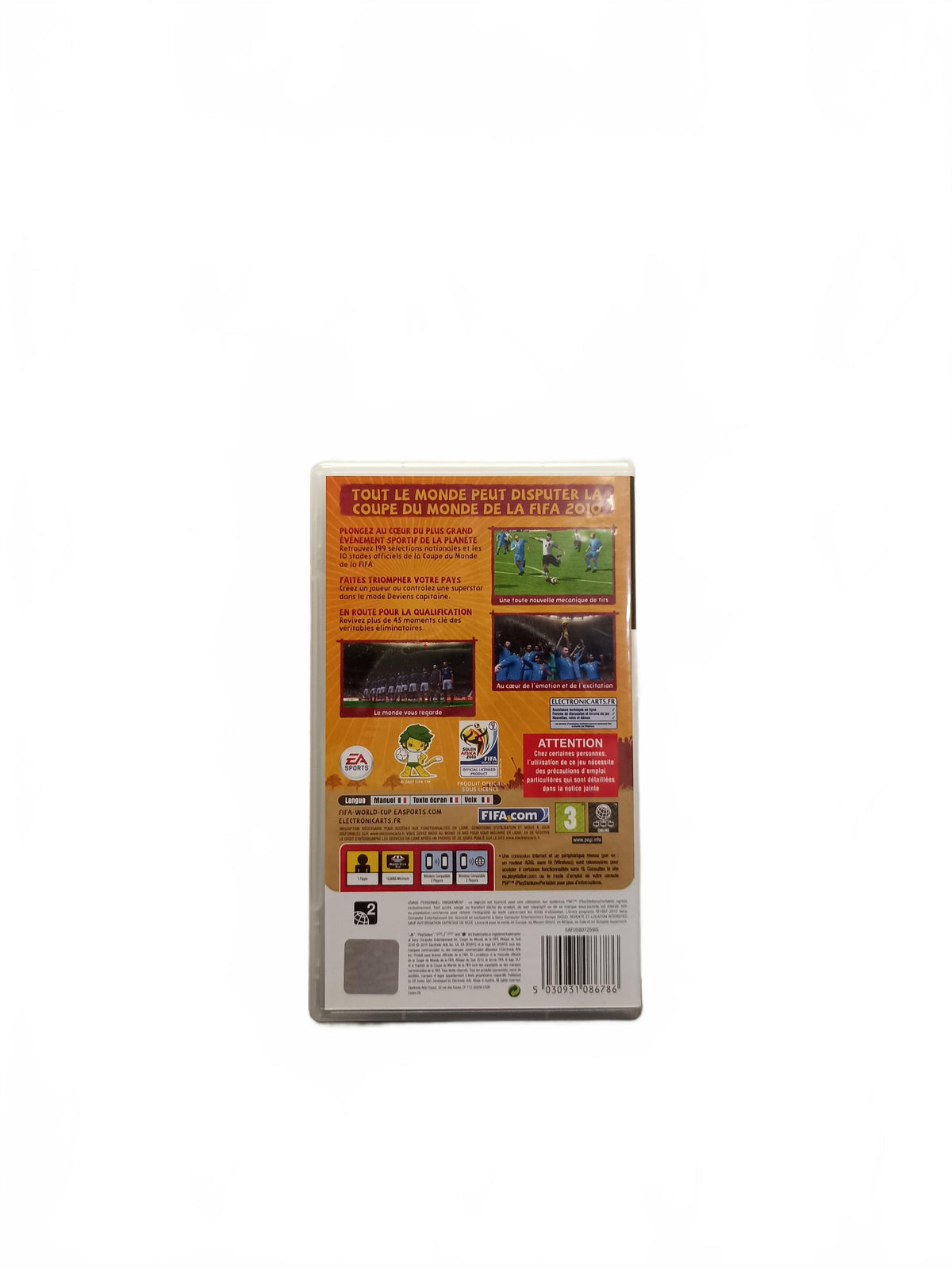 Coupe du Monde de la Fifa Afrique du Sud 2010 Playstation Portable Version PSP