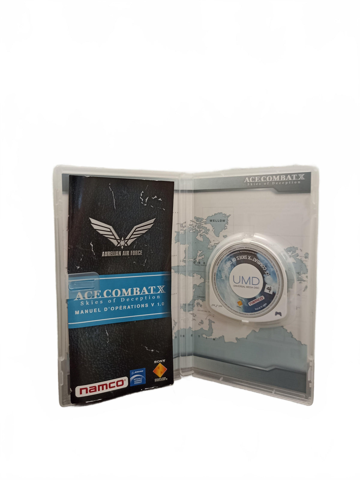 Ace Combat Skies of Deception Playstation Portable Version PSP