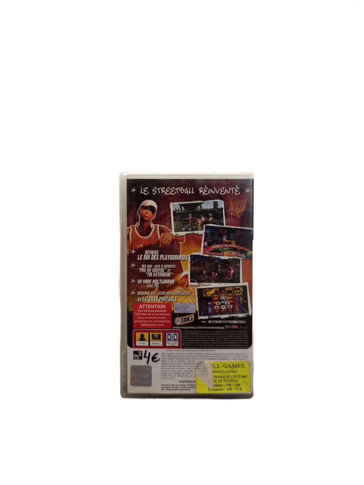 NBA Street Shodown Playstation Portable Version PSP