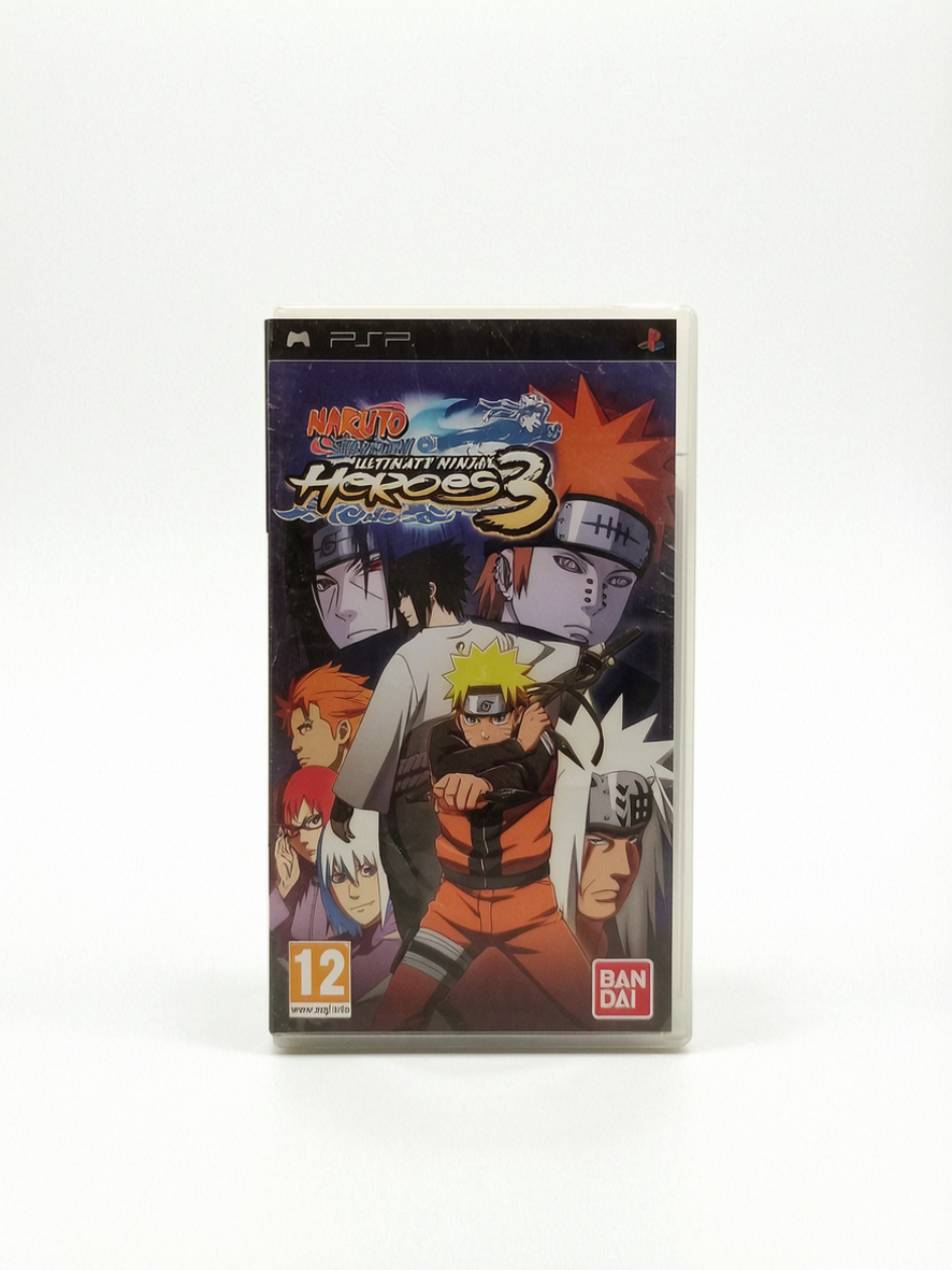 Naruto Shippuden Ultimate Ninja Heroes 3 Playstation Portable Version PSP