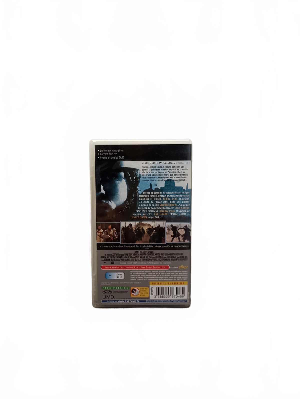 Kingdom Of Heaven Playstation Portable Version PSP UMD Video