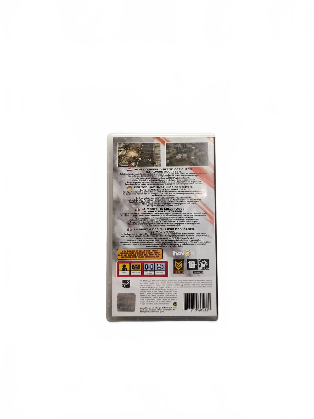 Killzone Liberation Playstation Portable Version PSP