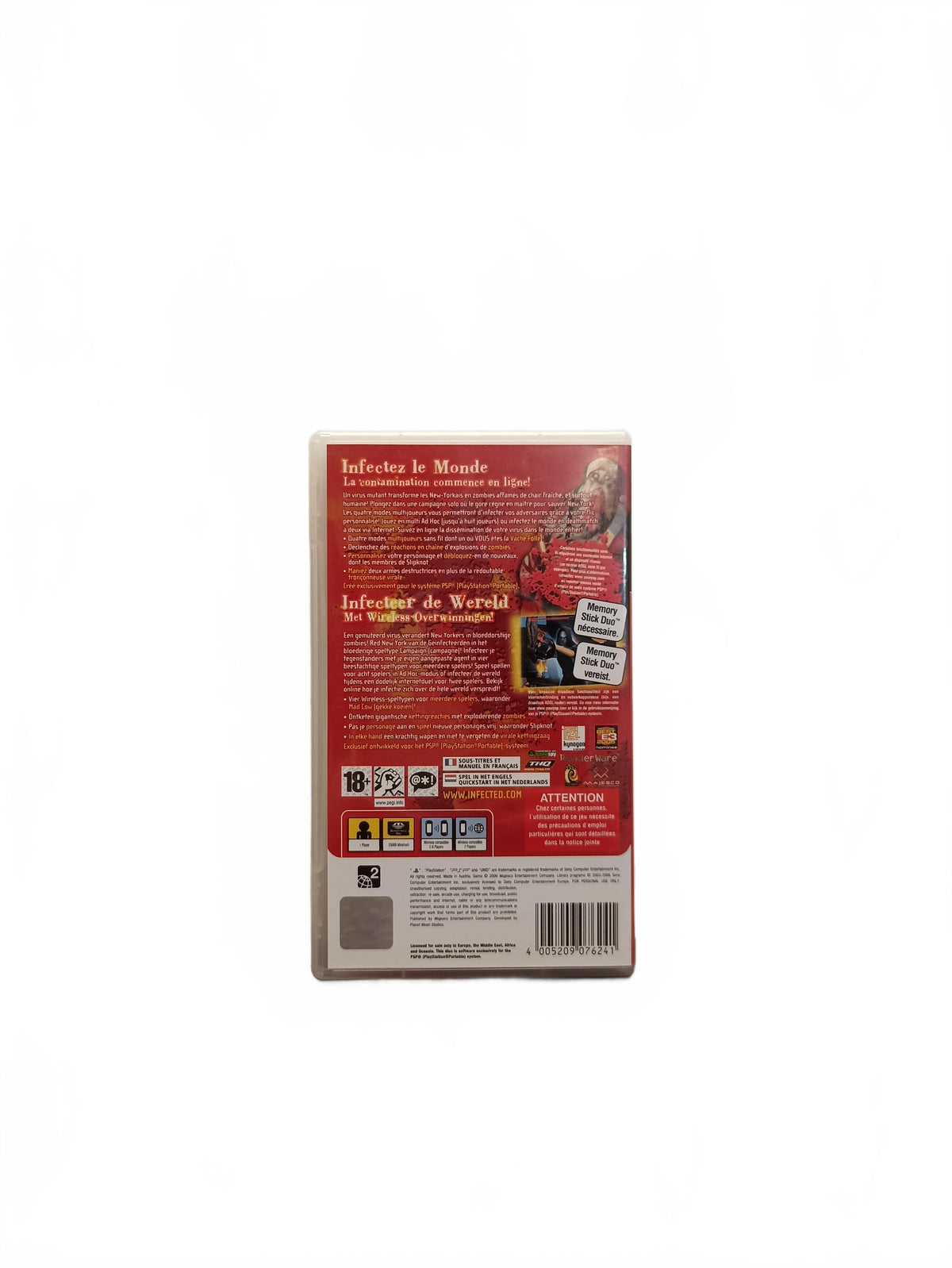 Infected Playstation Portable Version PSP