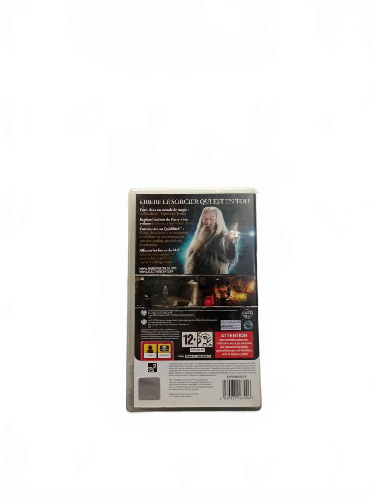 Harry Potter Et Le Prince de Sang Melé Playstation Portable Version PSP