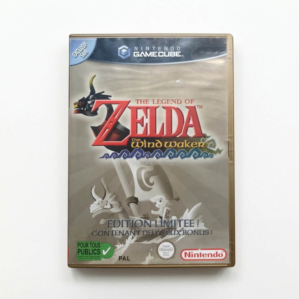 The Legend of Zelda : The Wind Waker Edition Limitée - Boîte Dorée