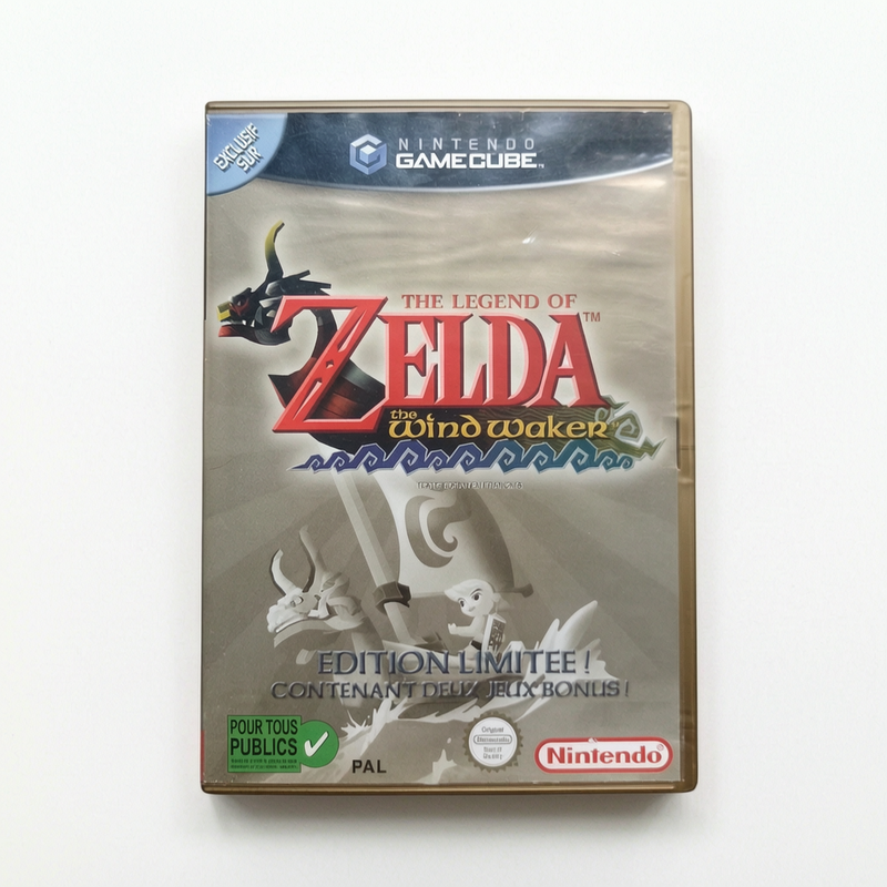 The Legend of Zelda : The Wind Waker Edition Limitée - Boîte Dorée